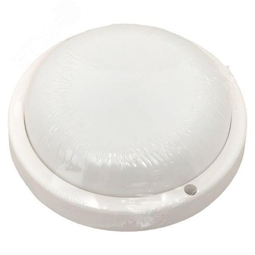 Светильник светодиодный ЖКХ круг ДПО-1100 с оптико-акустическим датчиком движения 12Вт 4000K IP65 LUMA