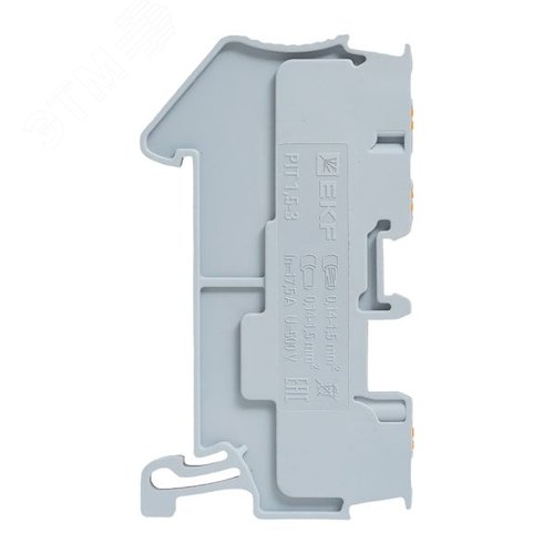 Клемма Push-in 1.5 мм2 3 вывода серая EKF