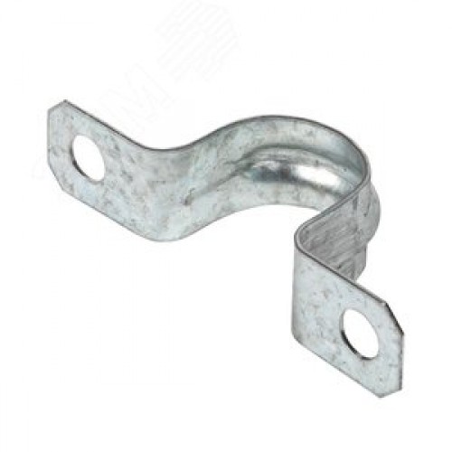 Скоба металлическая двухлапковая d19-20мм  PROxima