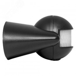 Датчик движения ИК настенный 1200Вт 180 градусов до 12 м IP44 MS-39b черный PROxima