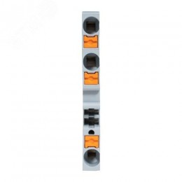 Клемма Push-in 6 мм2 3 вывода серая EKF