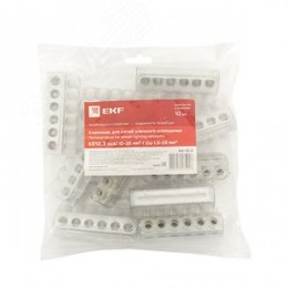 Клеммник для сетей уличного освещения KE10.3 Al 6x10-35 мм / Cu 1.5-25 мм EKF