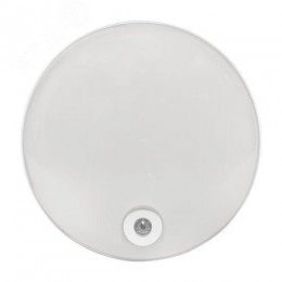 Светильник светодиодный ЖКХ круг ДПО-2200 с инфракрасным датчиком движения 12Вт 6500K IP65 LUMA