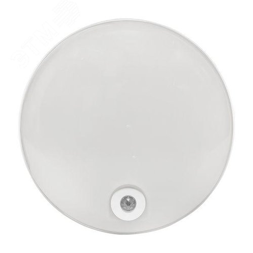 Светильник светодиодный ЖКХ круг ДПО-2200 с инфракрасным датчиком движения 12Вт 6500K IP65 LUMA