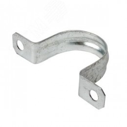 Скоба металлическая двухлапковая d38-40мм  PROxima