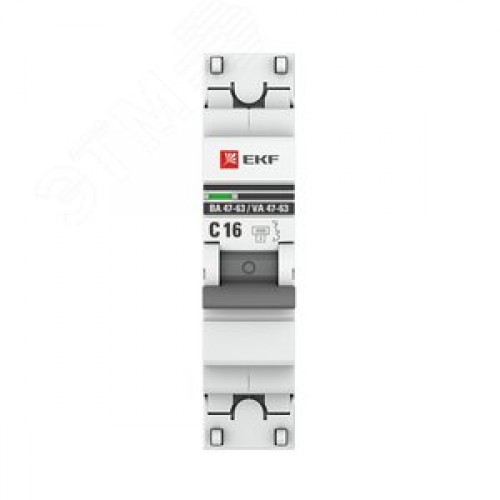 Выключатель автоматический 1P 16А (C) 4,5kA ВА 47-63 PROxima