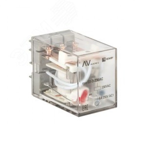 Реле промежуточное RPA 22/3 6A 230В AC AVERES