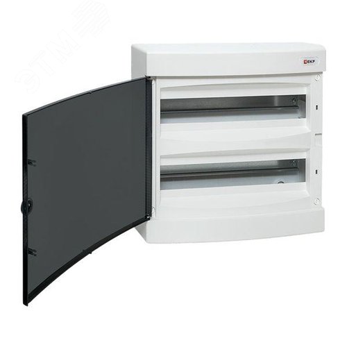 Щит распределительный навесной Unix прозрачная дверь 2х18 модулей IP41 EKF PROxima