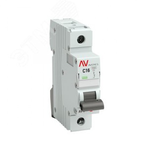 Выключатель автоматический AV-10 1P 16A (C) 10kA AVERES