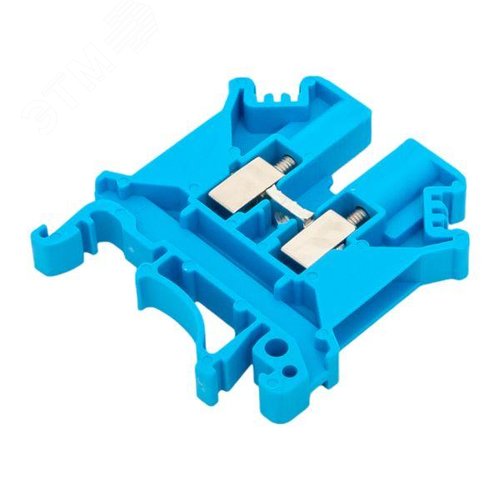 Клемма проходная винтовая UT 4 мм2 синяя EKF