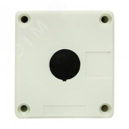 Корпус кнопочный 1 кнопка КП101 пластиковый белый
