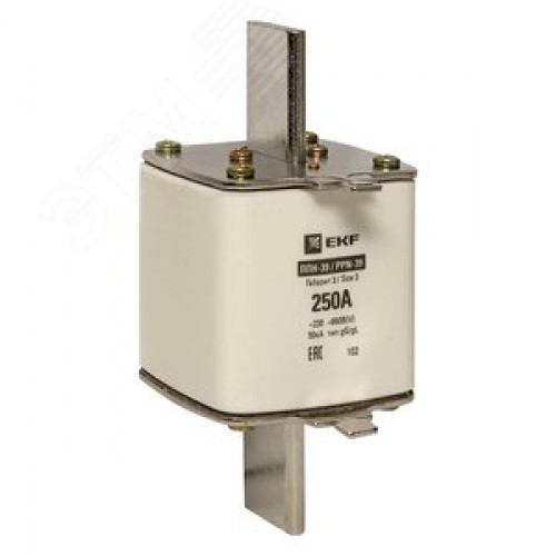 Вставка плавкая ППН-39 630/250А габарит 3 PROxima