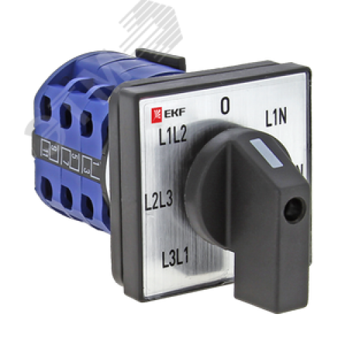 Переключатель кулачковый ПК-1-64 10А для вольтметра