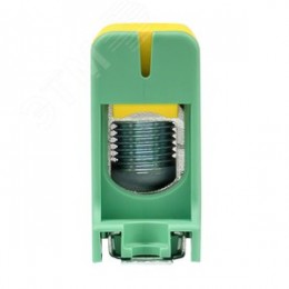 Клемма силовая вводная КСВ 16-95кв.мм желто-зеленая