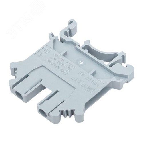 Клемма проходная винтовая UT 2.5 мм2 серая EKF