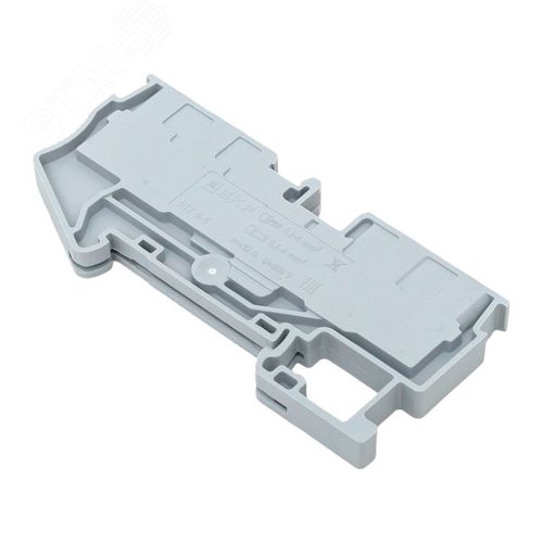 Клемма Push-in 4 мм2 4 вывода серая EKF