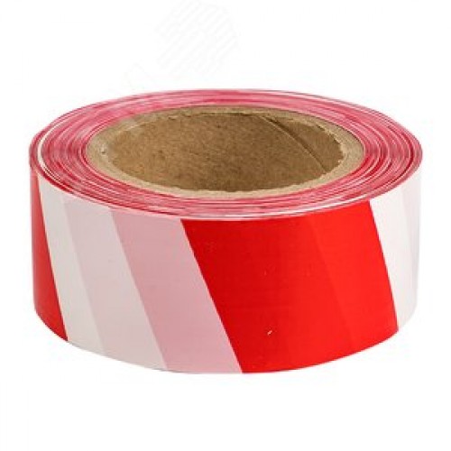 Лента оградительная ЛО Красно-белая 75х100 Basic