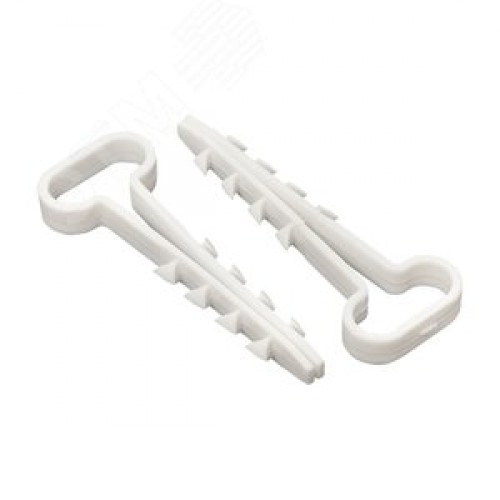 Дюбель-хомут 6х12 полипропилен белый Simple (50шт)