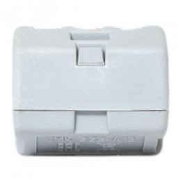 Клемма СМК 222-413 с рычагом 3 отверстия 0,08-2,5(4,0) мм2 EKF