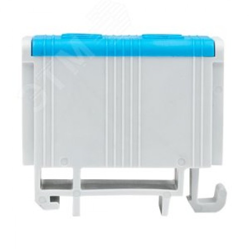 Клемма силовая вводная двойная КСВ 16-50 кв мм. синяя