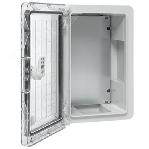 Бокс пластиковый с монтажной платой прозр. дверь 300х200х130 мм IP65 PROxima