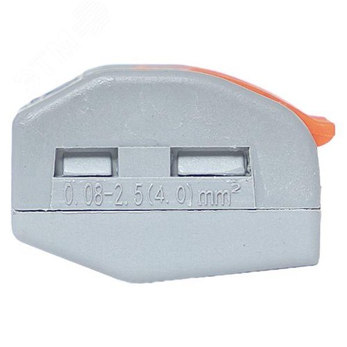 Клемма СМК 222-413 с рычагом 3 отверстия блистер (20шт.) EKF