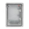 Бокс пластиковый с монтажной платой прозр. дверь 500х350х190 мм IP65 PROxima