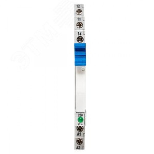 Реле промежуточное с розеткой в сборе РП slim 23/1 6A 230В AC