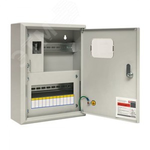 Щит учетно-распределительный навесной ЩУРн 1/12 с окном IP31 360х280х110 под электросчетчик