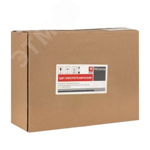 Щит учетно-распределительный навесной ЩУРн-1/12о IP31 с окном 400x300x140