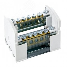 Шина нулевая в корпусе 2х7 100А