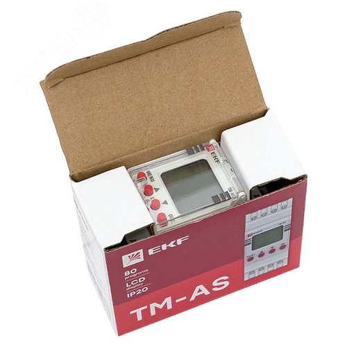 Таймер электронный астрономический одноканальный TM-AS EKF