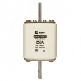 Вставка плавкая ППН-39 630/250А габарит 3 PROxima