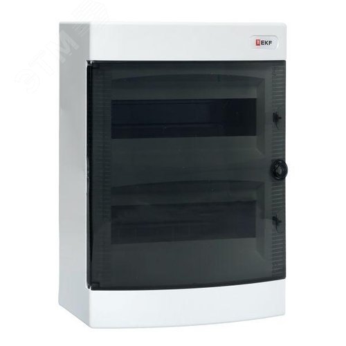 Щит распределительный навесной Unix прозрачная дверь 2х12 модулей IP41 EKF PROxima