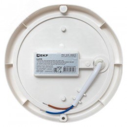 Светильник светодиодный ЖКХ круг ДПО-1100 с оптико-акустическим датчиком движения 12Вт 4000K IP65 LUMA