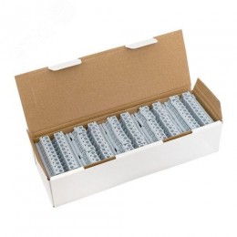 Клемма проходная винтовая UT 4 мм2 серая EKF