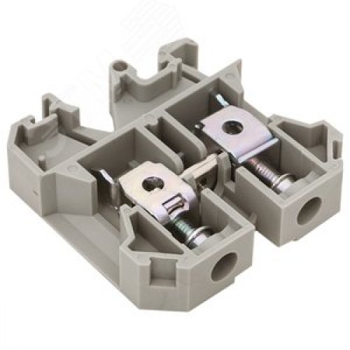 Клемма проходная винтовая JXB 16 мм2 серая EKF