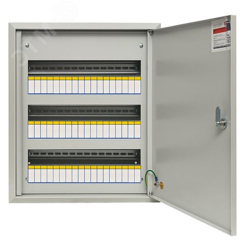 Щит распределительный встраиваемый ЩРв-54 с замком IP31