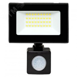 Прожектор светодиодный СДО-3003 с инфракрасным датчиком движения 30 Вт 6500К IP54 LUMA