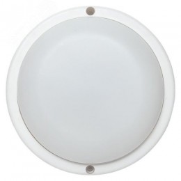 Светильник светодиодный ЖКХ круг ДПО-1300 с микроволновым датчиком движения 12Вт 6500K IP65 LUMA