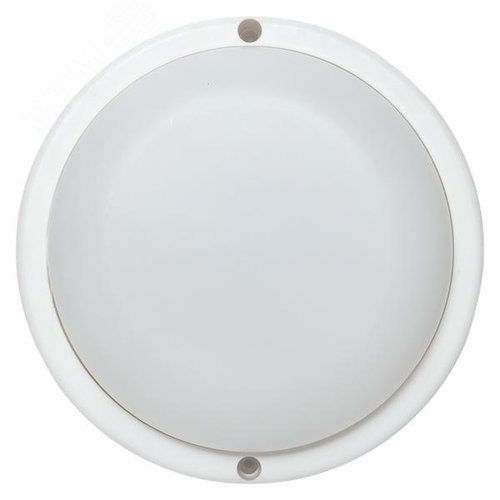 Светильник светодиодный ЖКХ круг ДПО-1300 с микроволновым датчиком движения 12Вт 6500K IP65 LUMA