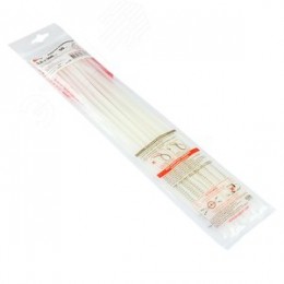 Хомут P6.6 стандартный белый 3.6x300 (100шт) FlexLock PROxima