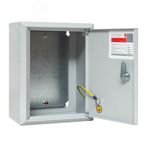 Щит с монтажной панелью ЩМП-00 270х210х140 IP31 металлический