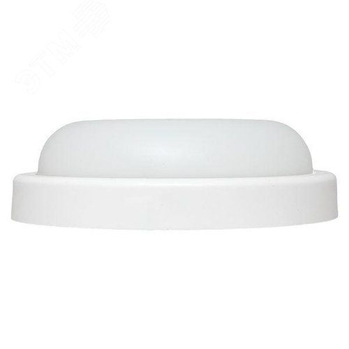 Светильник светодиодный ЖКХ круг ДПО-1100 с оптико-акустическим датчиком движения 12Вт 4000K IP65 LUMA