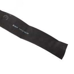 Трубка термоусаживаемая ТУТ нг 50/25 черная рулон PROxima