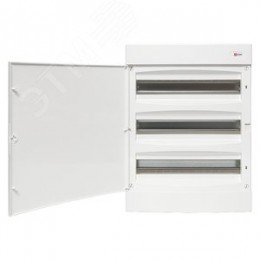 Щит распределительный навесной Unix белая дверь 3х18 модулей IP41 EKF PROxima