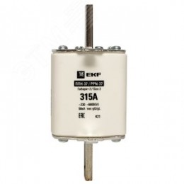 Вставка плавкая ППН-37 400/315А габарит 2