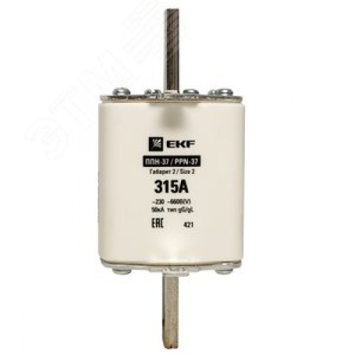 Вставка плавкая ППН-37 400/315А габарит 2