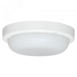 Светильник светодиодный ЖКХ круг ДПО-1300 с микроволновым датчиком движения 12Вт 6500K IP65 LUMA