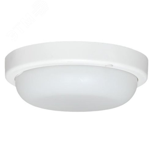 Светильник светодиодный ЖКХ круг ДПО-1300 с микроволновым датчиком движения 12Вт 6500K IP65 LUMA